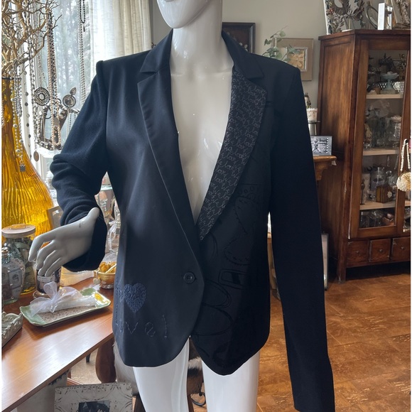 Desigual “we love” black blazer - Picture 10 of 10